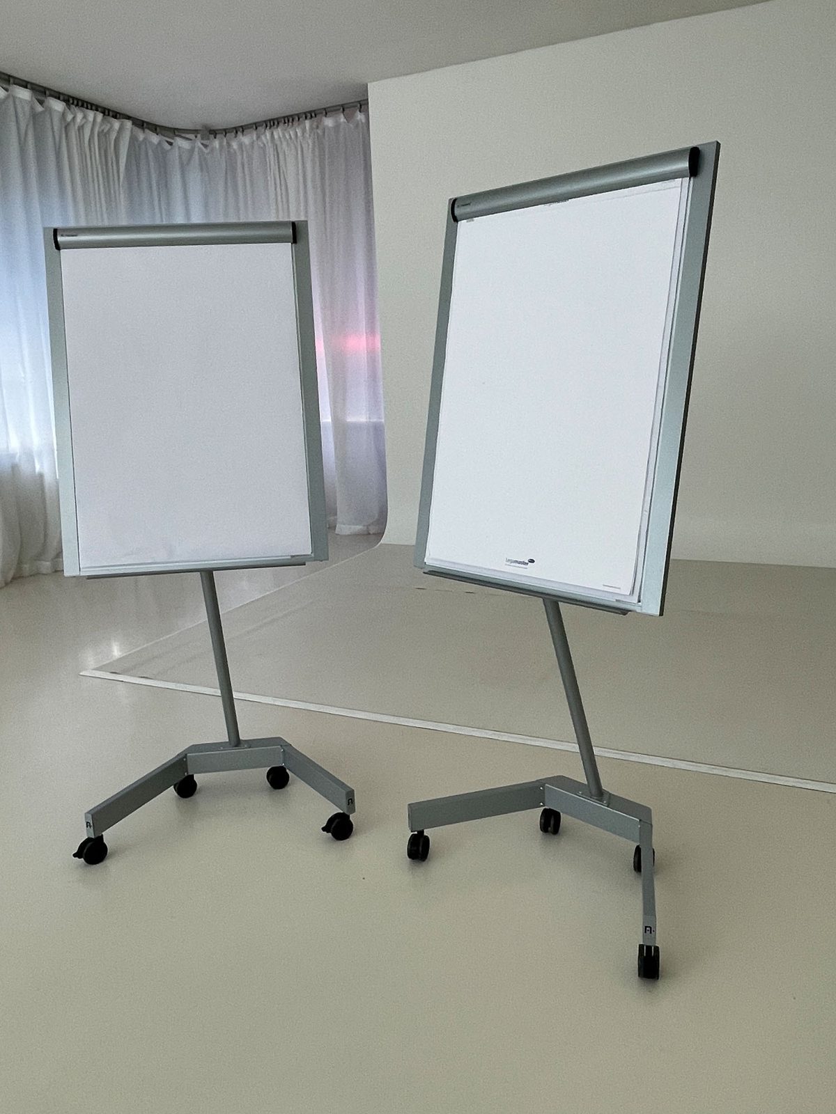 Flipcharts mit Rollen